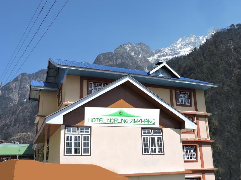 Norling Zimkhang Hotel Lachung Exterior foto